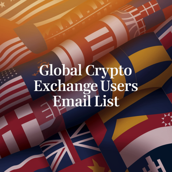 Global Crypto Exchange Users Email list